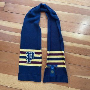 Very Rare Knit Ralph Lauren Polo Scarf - Big P Logo Patch